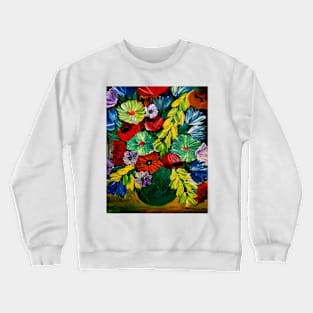 Some abstract flowers Crewneck Sweatshirt